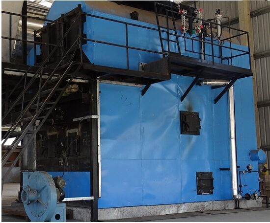 Industrial package boiler unit